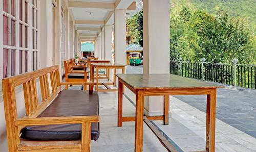 Ein Balkon oder eine Terrasse in der Unterkunft Sky Pie hotel