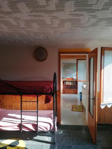 Säng eller sängar i ett rum på Casa Beatrice