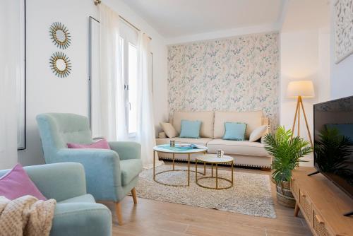 TV a/nebo společenská místnost v ubytování Genteel Home Juan Rabadán