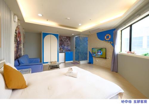 Ένα ή περισσότερα κρεβάτια σε δωμάτιο στο 85 Asia Hotel
