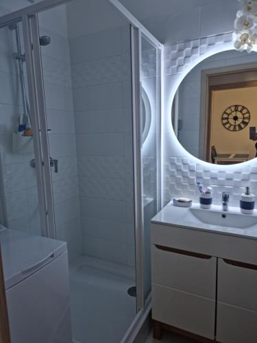 Kúpeľňa v ubytovaní Best Silver Apartman
