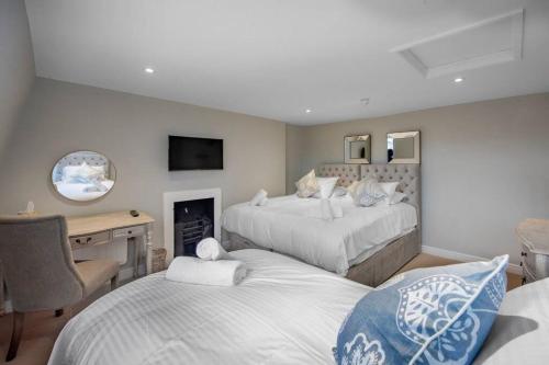 Vuode tai vuoteita majoituspaikassa Argyle - Stunning 5 bed Luxury Home - Pulteney Bridge, Bath
