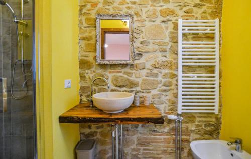 A bathroom at Il Meriggeto
