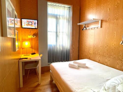 Postel nebo postele na pokoji v ubytování Arc My Otel