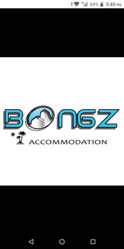 a logo for a company that specializes in accomodation at Sandz accomodation at 108 in Durban