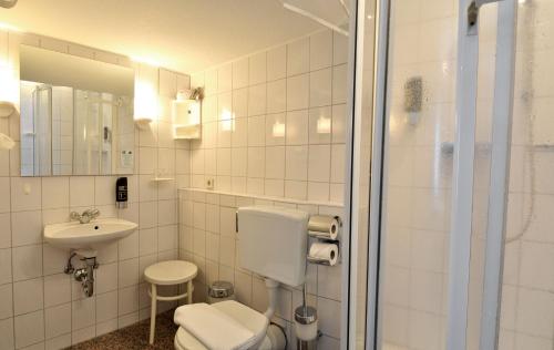 Ein Badezimmer in der Unterkunft Hotel Annablick