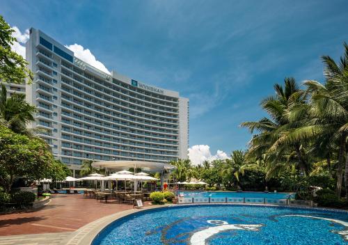 Πισίνα στο ή κοντά στο Wyndham Sanya Bay