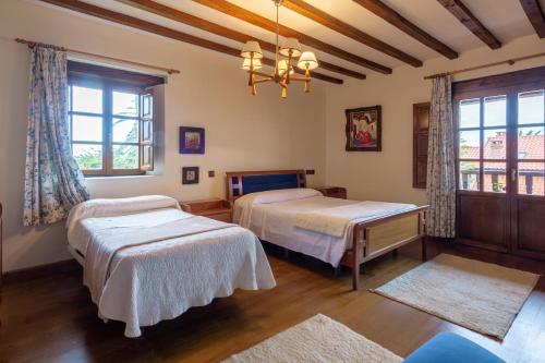 Postelja oz. postelje v sobi nastanitve Luxury Villa Esmeralda