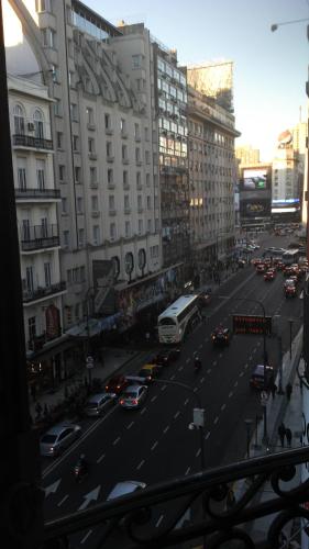 Nespecifikovaný výhled na destinaci Buenos Aires nebo výhled na město při pohledu z hotelu