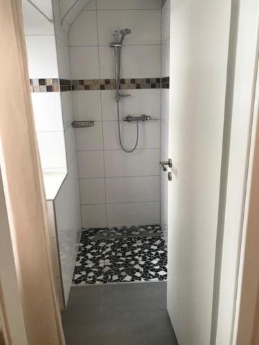 Koupelna v ubytování HéberGement du POD