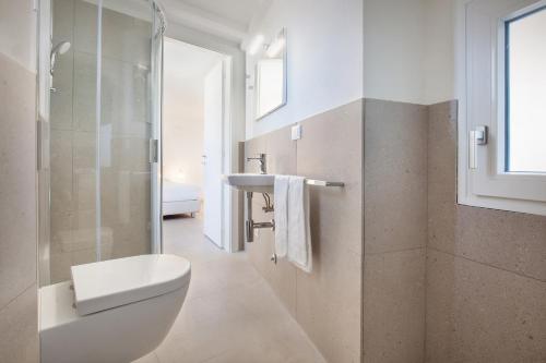 Koupelna v ubytování Apartment Verde