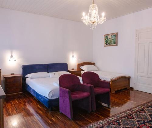 Katil atau katil-katil dalam bilik di Villa Lioy-Faresin