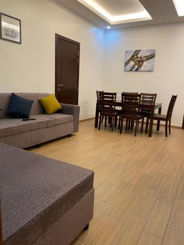 Posezení v ubytování ليلة مبيت للشقق المخدومة خلف مستفى قوى الامن