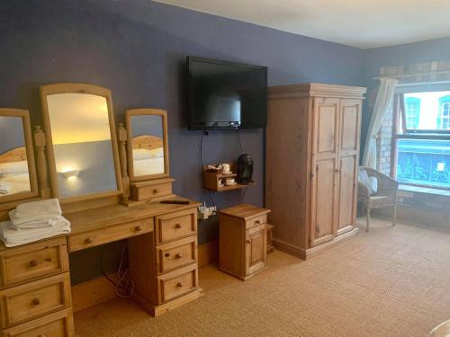Bilik mandi di Paul Arthurs Restaurant & Rooms - Kircubbin