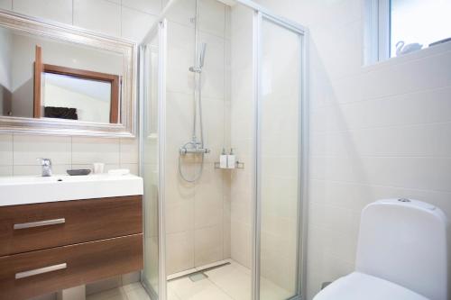 Ванна кімната в Hotel Dimon