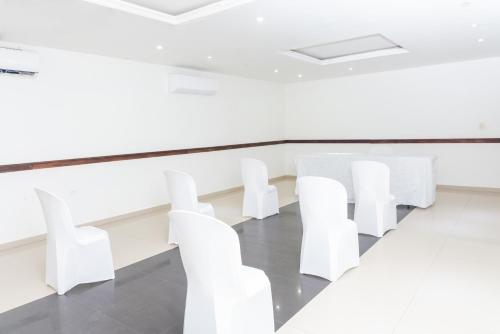 Χώρος καθιστικού στο Hotel Puerto Colombia