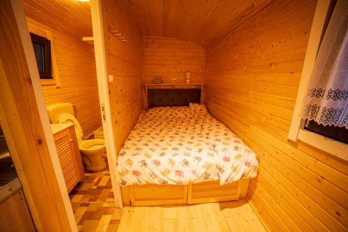 RED Tiny Housesにあるベッド