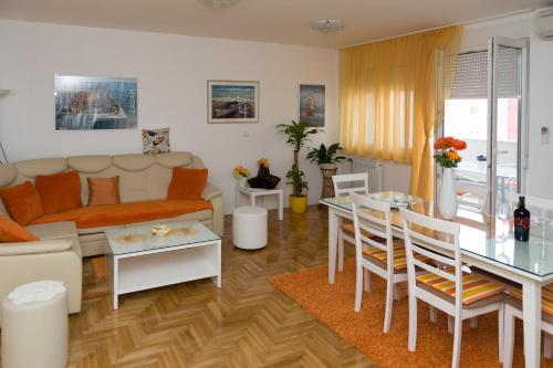 Χώρος καθιστικού στο Apartment Marija