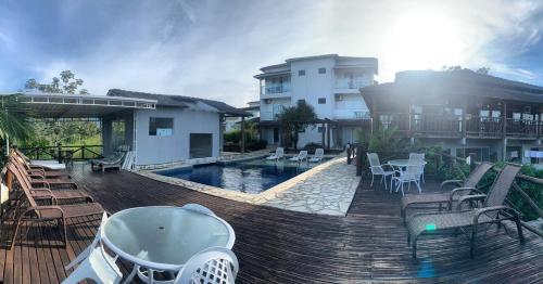 Kolam renang di atau dekat dengan Penedo House Pousada