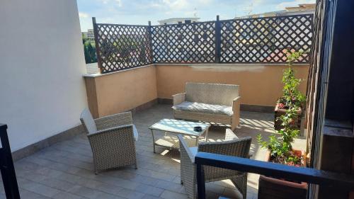 A balcony or terrace at WiSaRelax