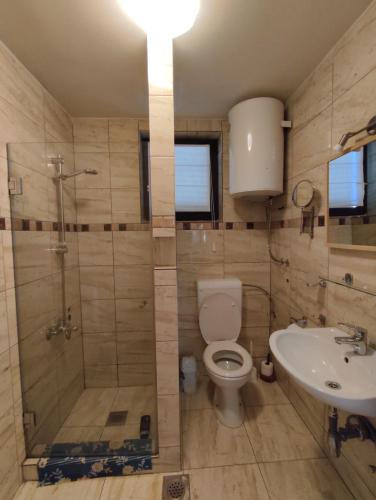 Koupelna v ubytování Apartments Eco Forest Resort