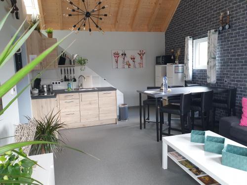 Nhà bếp/bếp nhỏ tại Le rêve Ardennais