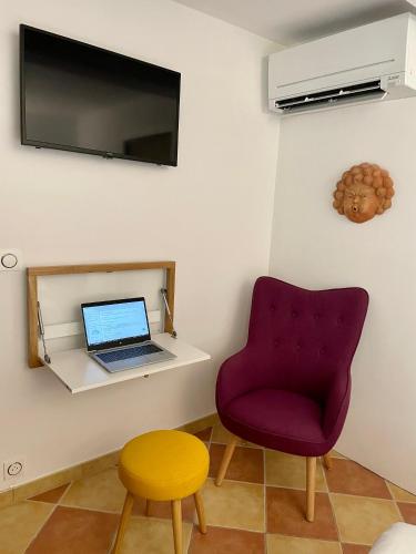 PILA & BED Montpellier Centre Corum Comédie - Chambre calme climatisée - Quiet air-conditioned room