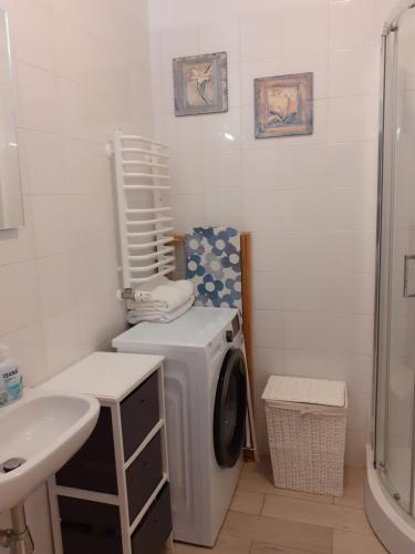 Ванна кімната в Apartment lux gimnazjalna