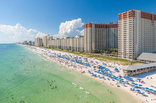Gulf-front Shores of Panama 3rd Floor RENOVATED - Beach Service Included photo 9