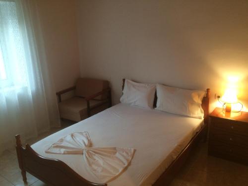 Katil atau katil-katil dalam bilik di Guesthouse "Athina"