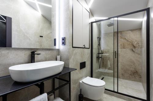Ванная комната в Сосновый Бор, парк-отель