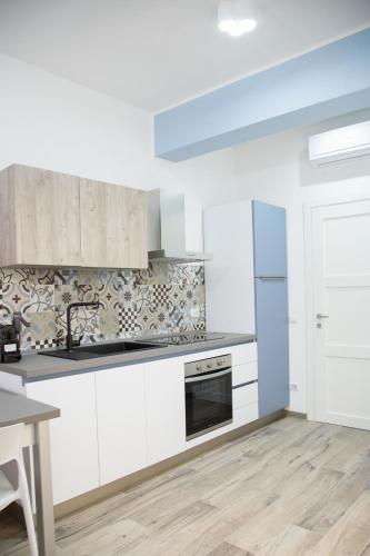 Cucina o angolo cottura di Appartamento il Mulino