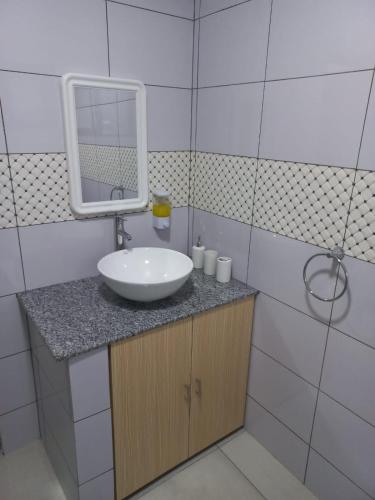 Koupelna v ubytování E&E Self Catering