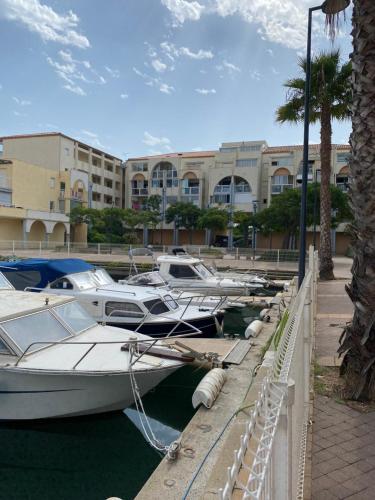 Sète - Confortable appartement T3 climatisé 6 personnes avec garage - 150 m de la plage