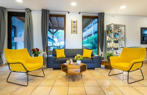 Χώρος καθιστικού στο Hotel Rhön Residence