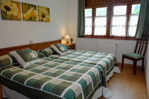 Ein Bett oder Betten in einem Zimmer der Unterkunft Casa Albina