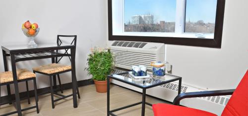 Posezení v ubytování Cjour Apartments