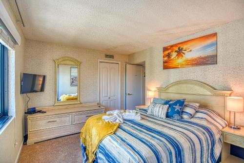 Кровать или кровати в номере Ocean Front, Private Balconies