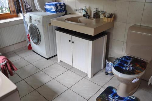 Una cocina o zona de cocina en Ferienwohnungen Alter Raaben