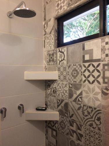 A bathroom at Xalli Beach Hotel