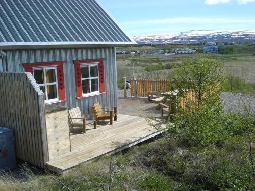 Un paisaje natural cerca de la casa vacacional