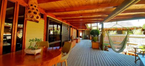 Balkoni atau teres di Paradise Private Zen Studios