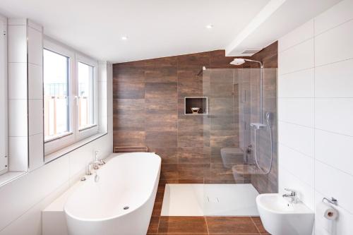 Koupelna v ubytování H23 Hotel Stuttgart