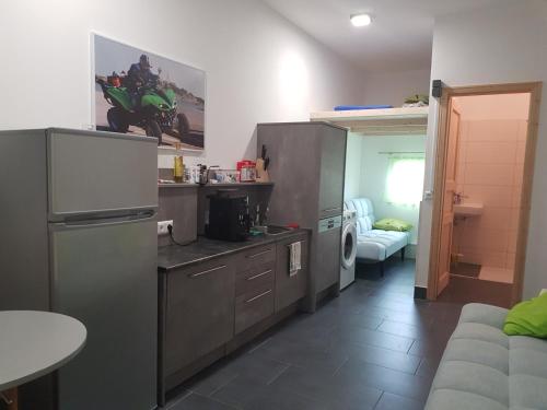 Kuchyň nebo kuchyňský kout v ubytování Kleblach 90, 9753 Lind im Drautal