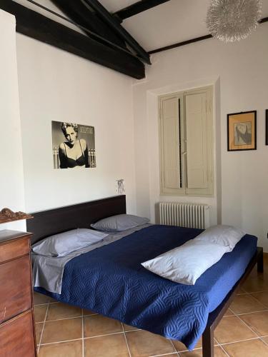 1 Schlafzimmer mit 2 Betten und einer Kommode in der Unterkunft Il Ritrovo de La Pre in Predappio