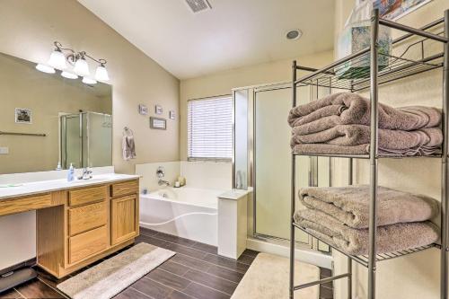 A bathroom at Surprise Home with Outdoor Oasis Golf Nearby!