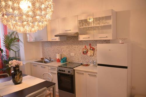 Cuisine ou kitchenette dans l'établissement Villetta de Mar