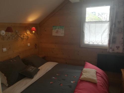 Postel nebo postele na pokoji v ubytování Avoriaz cocooning