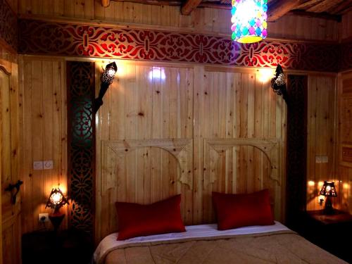 Cama o camas de una habitación en Gite Tizi Mizik