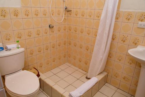 Koupelna v ubytování Hotel Don Fito